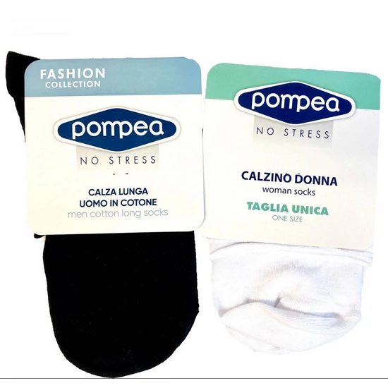 POMPEA Calzino Ginevra gumi nélküli zokni