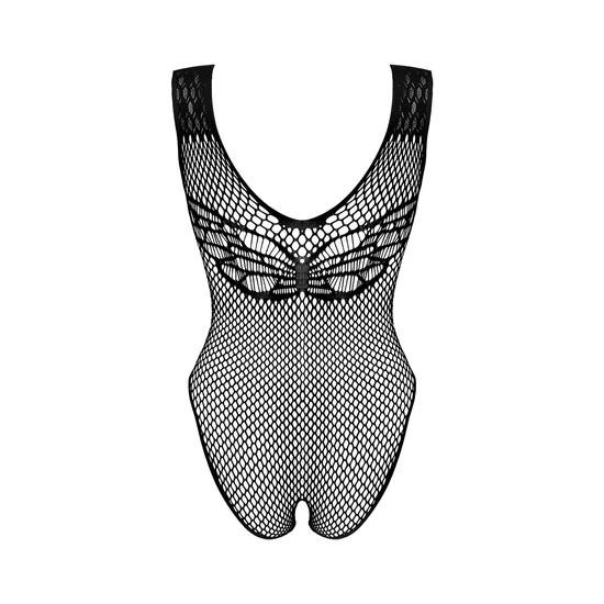B134 BLACK fehérnemű, szexi nyitott body 