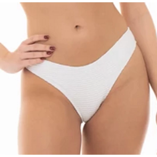 POPPY Iris STRUKTÚRÁLT FEHÉR bikini