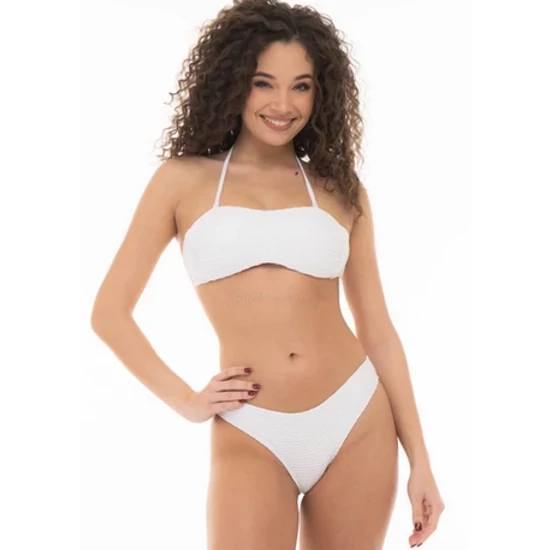 POPPY Iris STRUKTÚRÁLT FEHÉR bikini