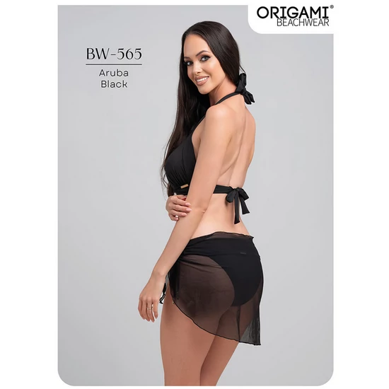 Aruba Black BW-565 Origami Bikini strandszoknya