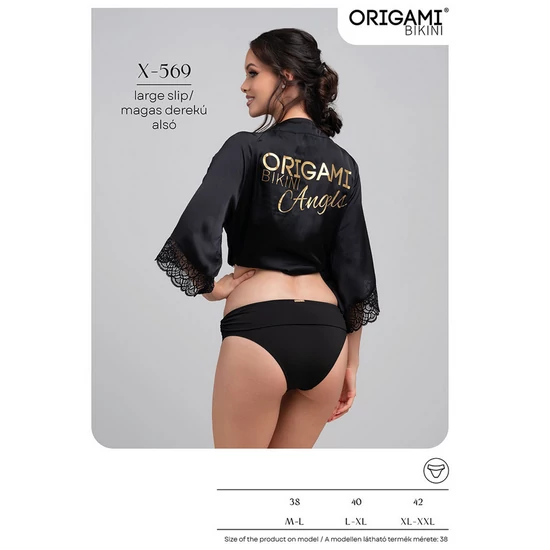 Fekete Szoknyás alsó X-569 Origami Bikini