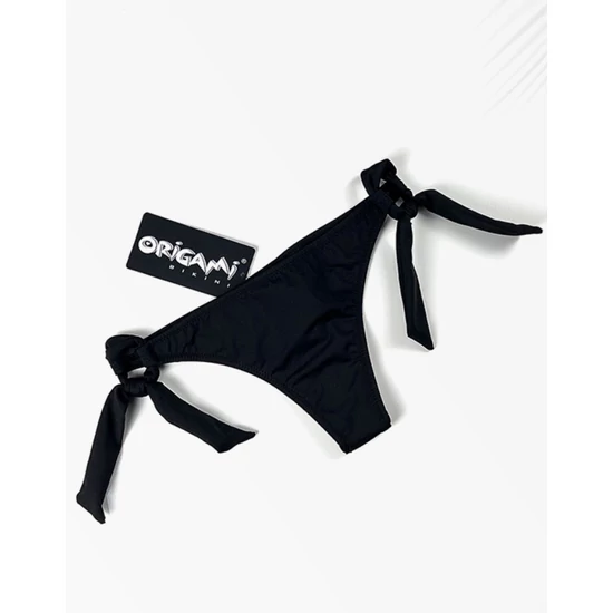 Fekete tanga alsó X-572 Origami Bikini