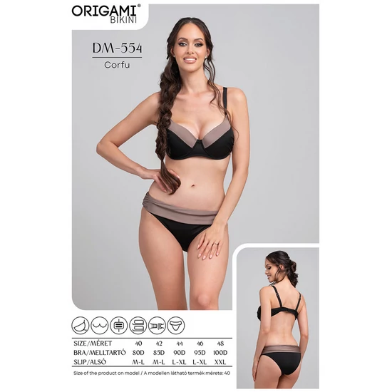 Corfu DM-554 Origami Bikini
