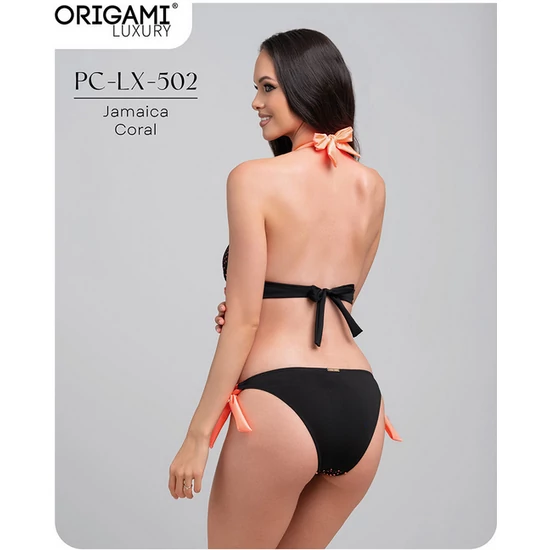 Jamaica Coral PC-LX-502 Origami Bikini