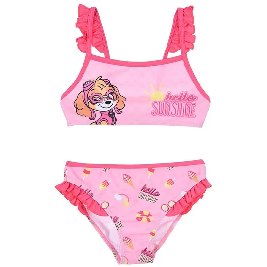 Mancs Őrjárat Sunshine gyerek bikini - RÓZSASZÍN