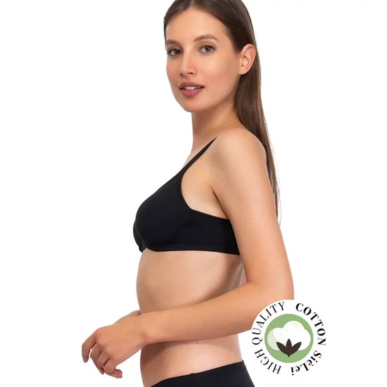SIELEI Natural Cotton 1452 merevítő nélküli melltartó