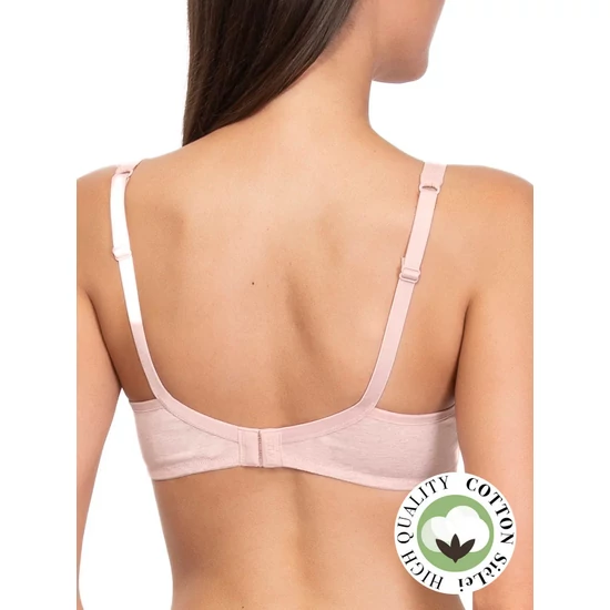 SIELEI Natural Cotton 1452 merevítő nélküli melltartó