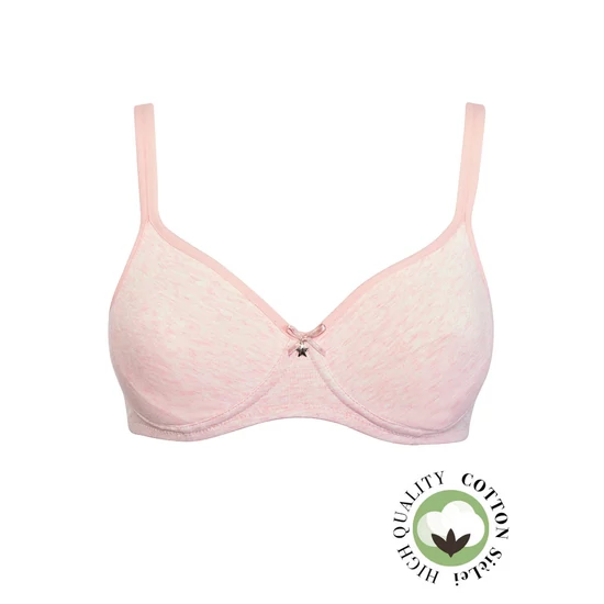 SIELEI Natural Cotton 1452 merevítő nélküli melltartó