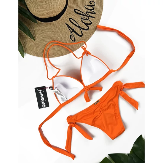 Star Neon Orange P-LTD-393 Origami Bikini