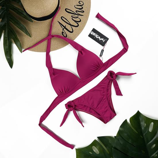 Sky Fucsia P-LTD-184 Origami Bikini