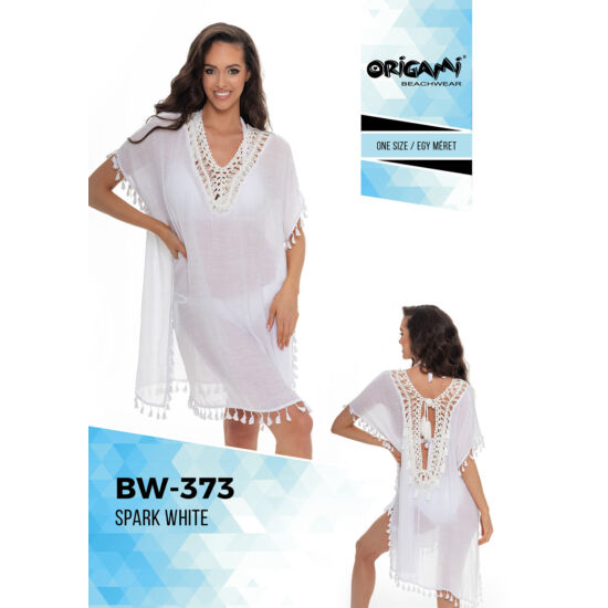 Spark White BW-373 Origami Bikini - strandruha