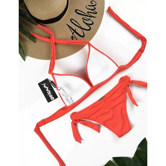 Sky Neon Coral P-LTD-189 Origami Bikini