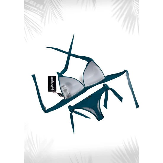 La Palma Petrol Blue PT-622 Origami Bikini