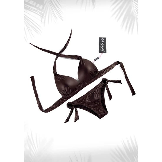 Tenerife Shiny Bronze P-613 Origami Bikini