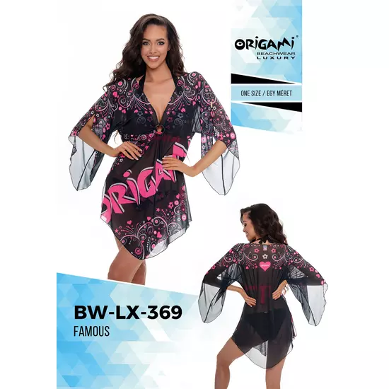 Famous BW-LX-369 Origami Bikini - strandruha