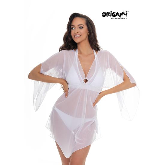Unique White BW-367 Origami Bikini - strandruha