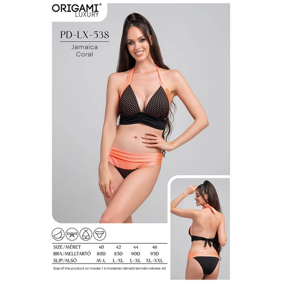 Jamaica Coral PD-LX-538 Origami Bikini
