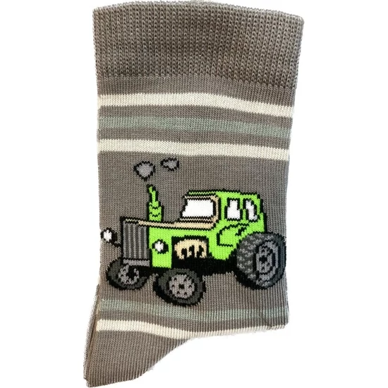 TRAKTOR mintás gyerek zokni 