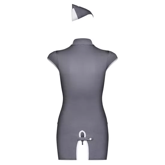 STEWARDESS Dress, 3 részes erotikus jelmez 