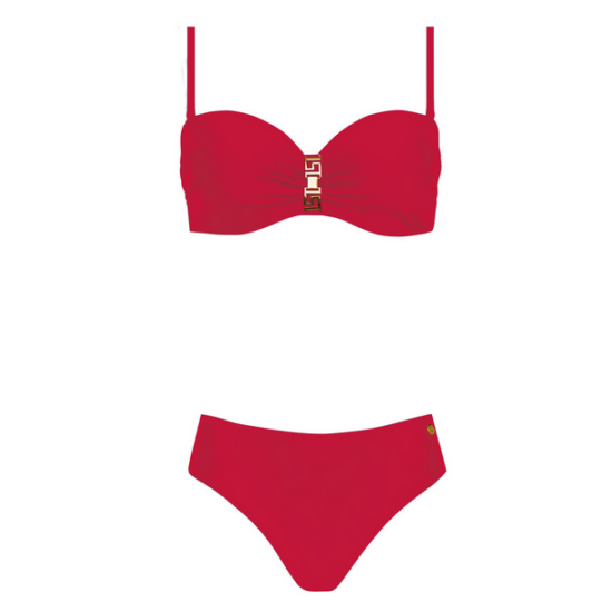 GOLD 1 Red Luxury bikini (S730 CH1)