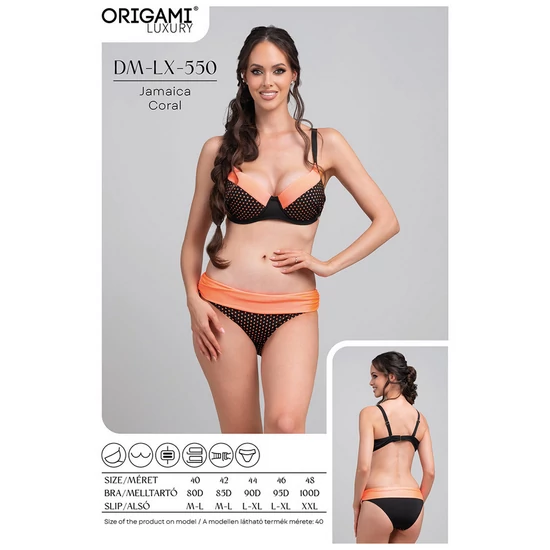 Jamaica Coral DM-LX-550 Origami Bikini