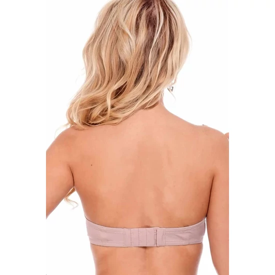 Leilieve BY MANICARDI 6001 levehető pántos, push up melltartó - TESTSZÍN