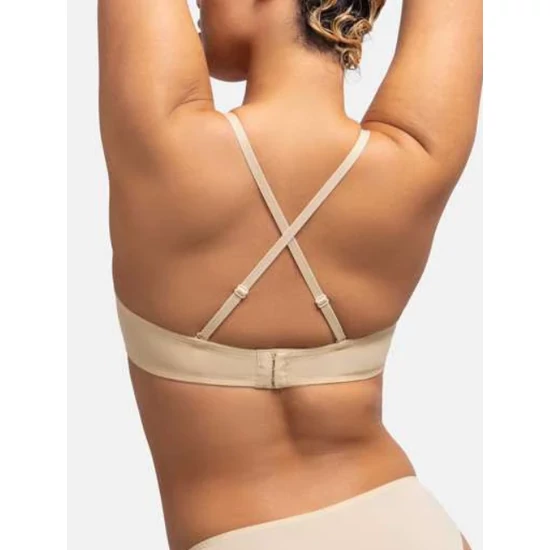 DORINA Michelle levehető pántos, előformázott melltartó - FEHÉR