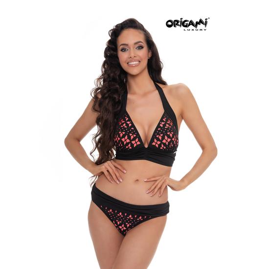Vintage Coral PD-LX-341 Origami Bikini