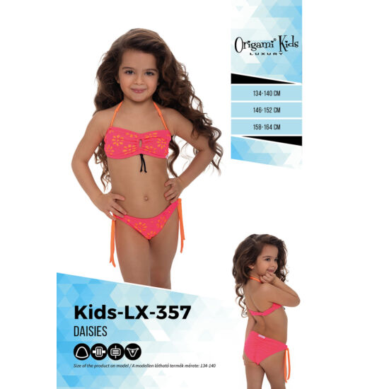 Daisies Kids-LX-357 Origami Bikini 