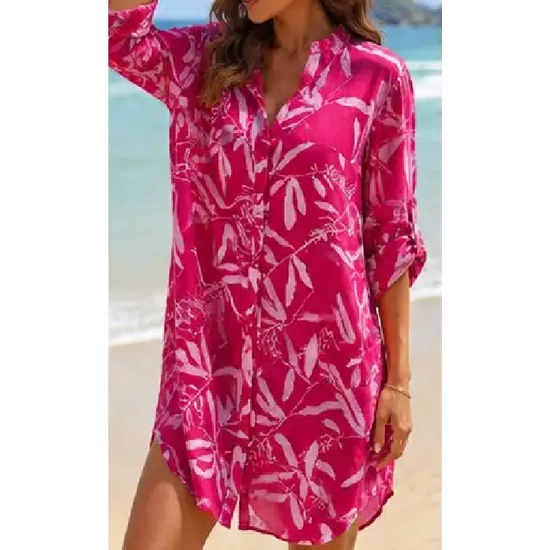AMY STRANDING - LEAF PINK-ROSA
