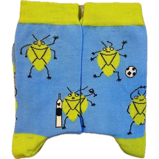 YVONNE POLOSKA unisex mintás zokni 