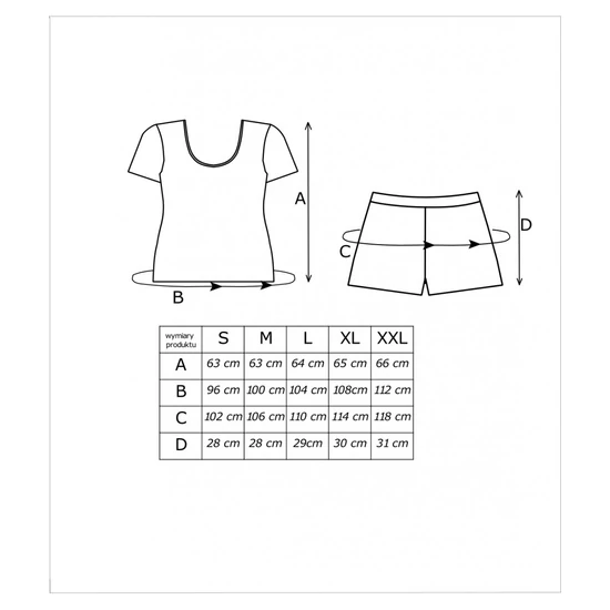 STAR Short 1/2  Exclusive női pizsama