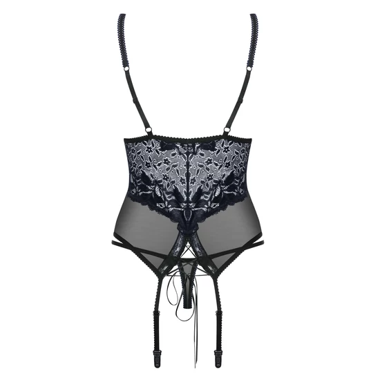 866 COR fehérnemű, szexi corset+tanga