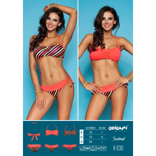 ORIGAMI-BIKINI  Iceland K-630
