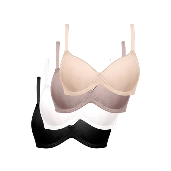 SIELEI 1556 FANTASTIC merevítő nélküli melltartó - BRONZ BARNA - 5/90B