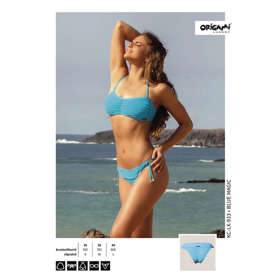 ORIGAMI BIKINI KC-LX-933 Blue Magic