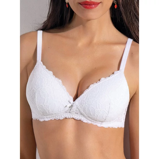 SIÉLEI Allure 2676 merevítő nélküli melltartó - FEKETE