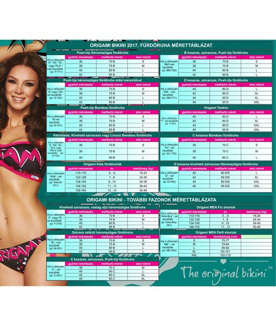 ORIGAMI BIKINI Indonesia OE-721 ORIGAMI BIKINI Indonesia OE-721