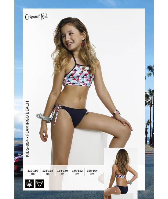 ORIGAMI BIKINI Flamingo Beach - Kids-094 ORIGAMI BIKINI Flamingo Beach - Kids-094