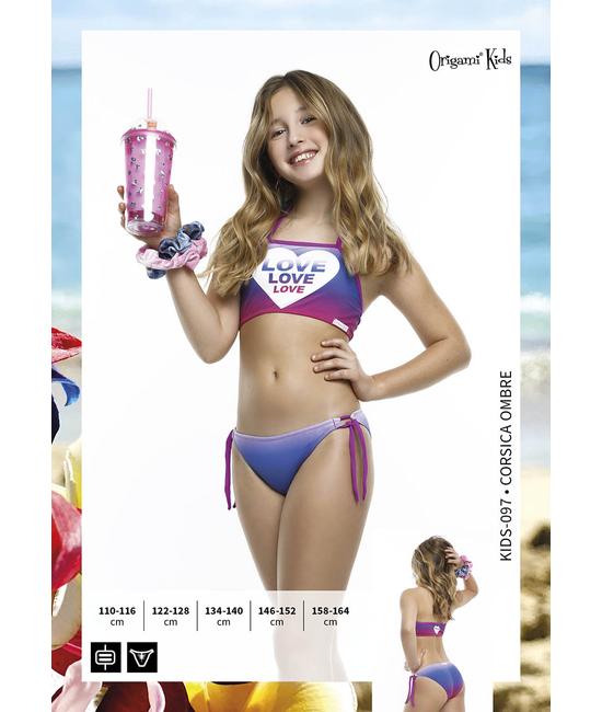 ORIGAMI BIKINI Ombre - Kids-097 ORIGAMI BIKINI Ombre - Kids-097
