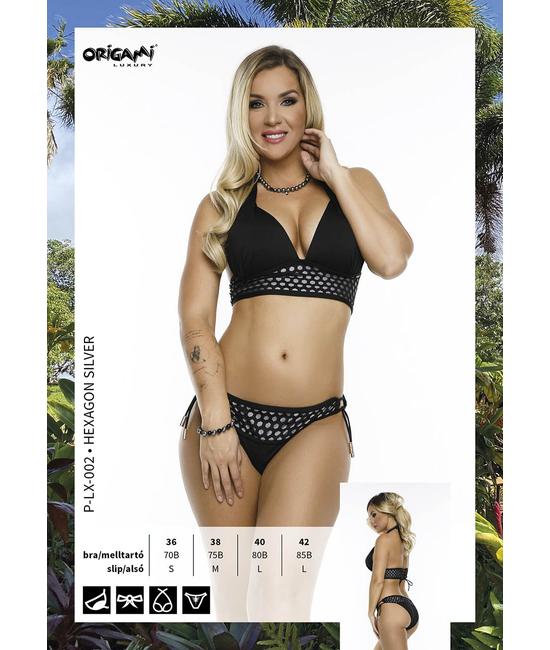 ORIGAMI BIKINI P-LX-002 Hexagon Silver ORIGAMI BIKINI P-LX-002 Hexagon Silver