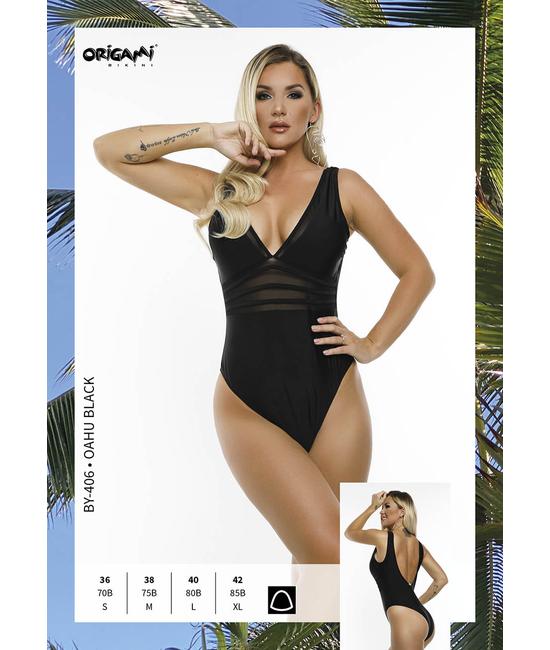 ORIGAMI BIKINI Oahu Black BY-406 ORIGAMI BIKINI Oahu Black BY-406