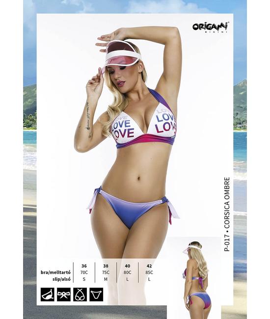 ORIGAMI BIKINI P-017 Corsica Ombre ORIGAMI BIKINI P-017 Corsica Ombre
