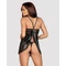 BEHINDY Black fehérnemű, szexi babydoll+tanga S/M