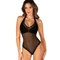 MEDILLA Black fehérnemű, szexi szivacsos body - XS/S
