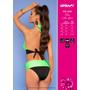 Kép 2/4 - Texas Neon Green PD-258 Origami Bikini 