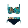 Kép 6/8 - DENPASAR 2 Navy Blue Luxury bikini