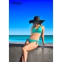 Kép 3/8 - Tenerife Glossy Green P-LX-602 Origami Bikini 