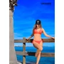 Kép 3/7 - Tenerife Neon Coral P-607 Origami Bikini